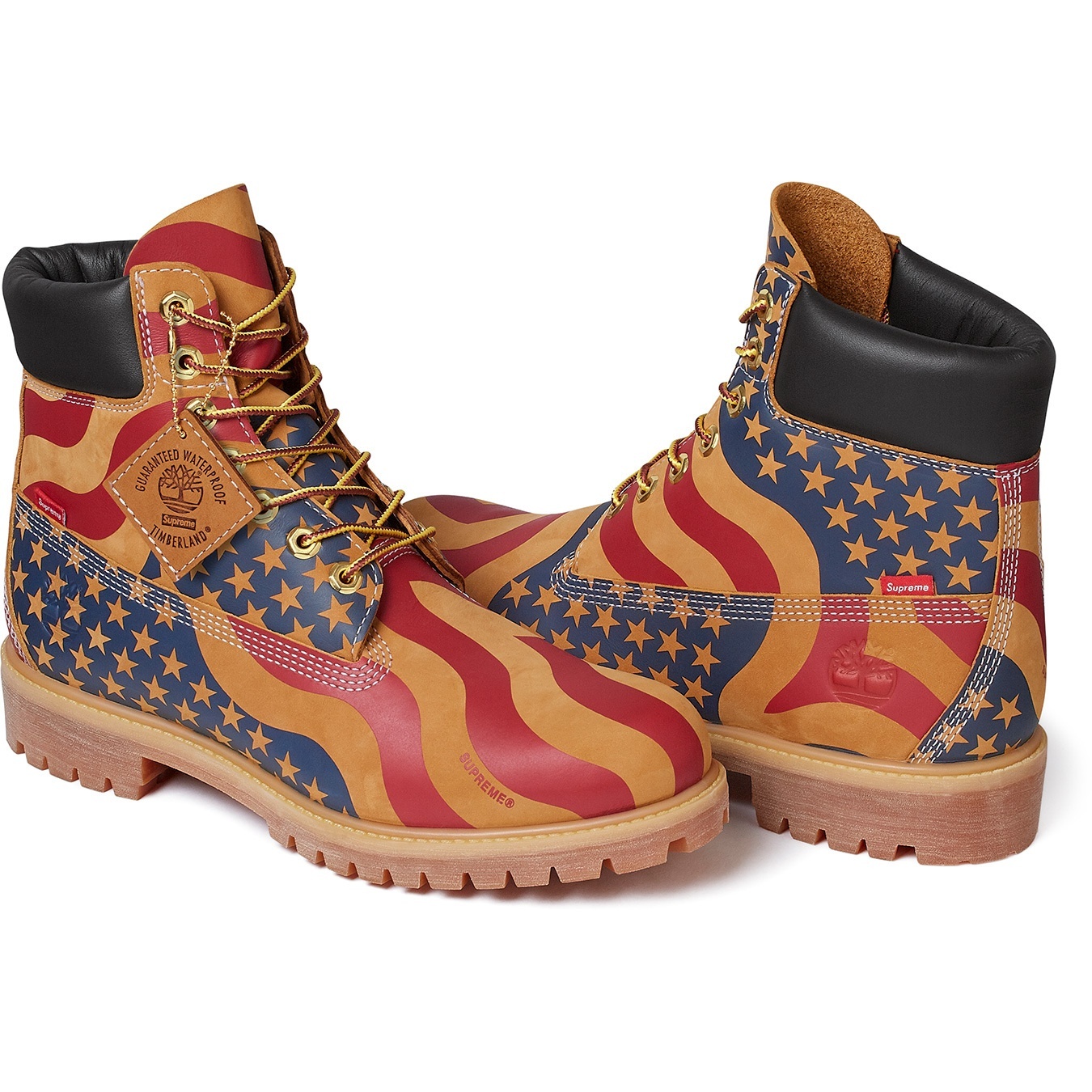 Supreme®/Timberland® Stars and Stripes 6-Inch Premium Waterproof Boot view 2